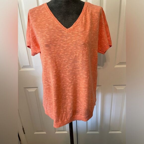 Eileen Fisher Peach colored Sweater Size Small - Picture 1 of 7